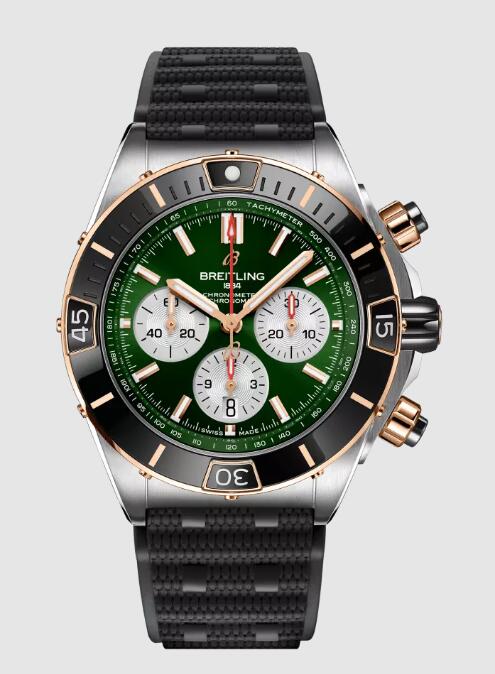 Review Breitling Super Chronomat B01 44 Replica watch UB01361A1L1S1